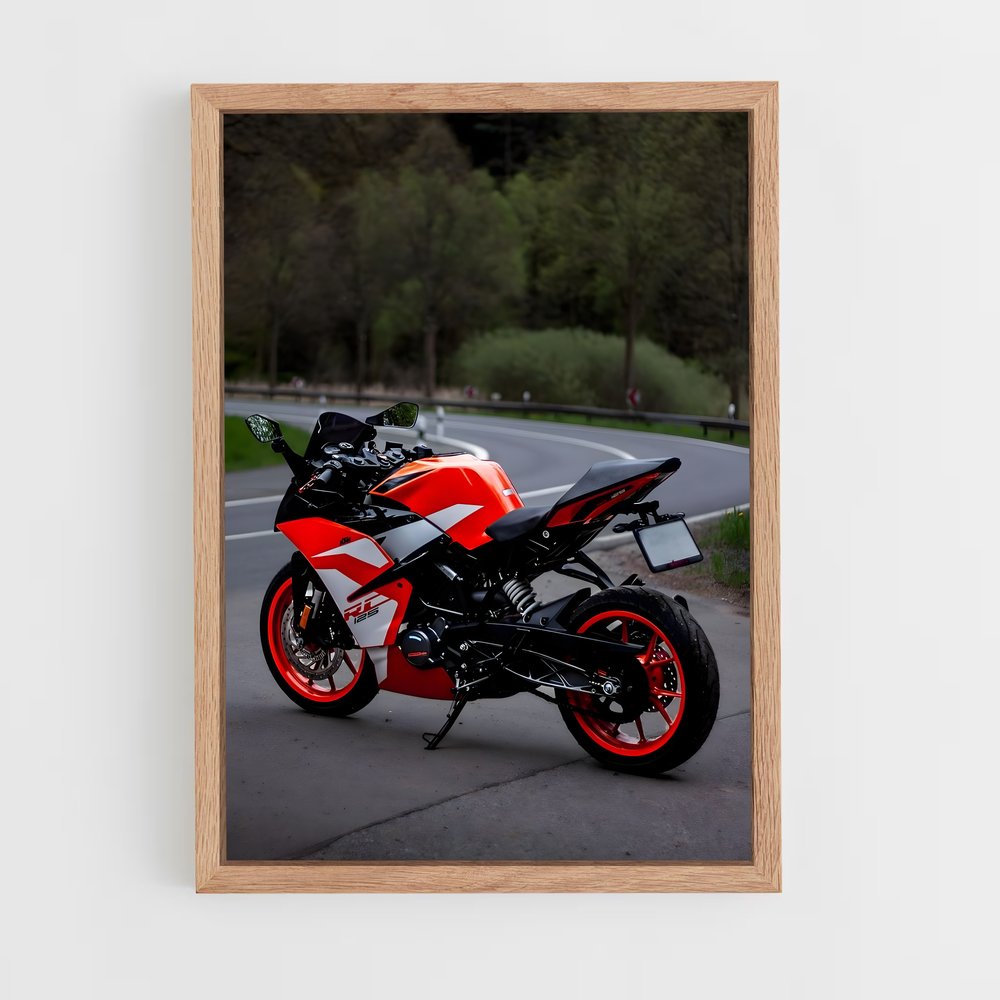 Poster Route du Rugissement – affiche KTM Moto (vue 4)